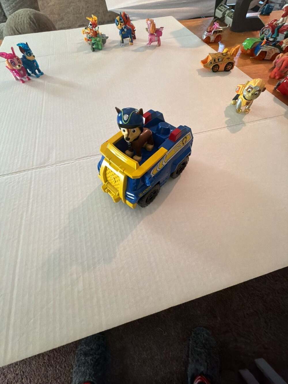 Paw Patrol Chase Police Cruiser Vehicle and Action Figure Set